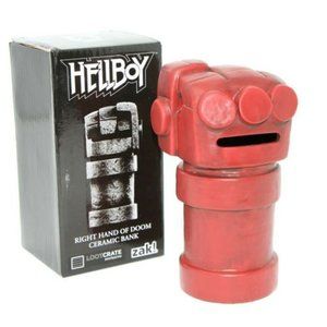 Hellboy ceramic bank right hand of doom ceramic bank loot crate exclusive